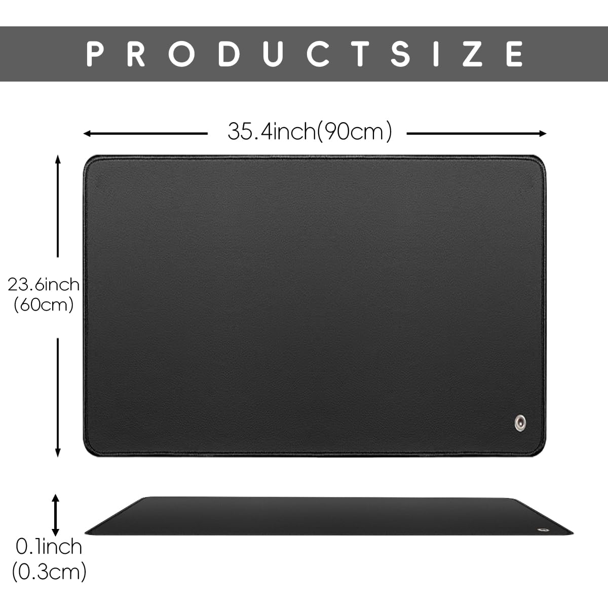 Grounding Mat,35.4x23.6 inches,Reconnect to The Earth EMF Recovery,for Foot Therapy, Universal Grounding Sleep Mat, Grounding Yoga Mat,Improve Energy,Sleep Assist and Helps with Anxiety