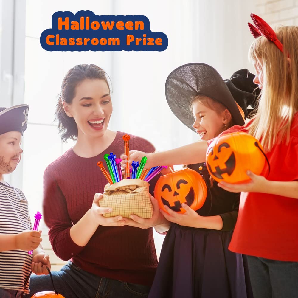 VKTEN 32Pcs Halloween Bubble Wands Mini Bubbles Party Favors for Kids Treat Bag Stuffers Goody Bag Filler Treats Prizes