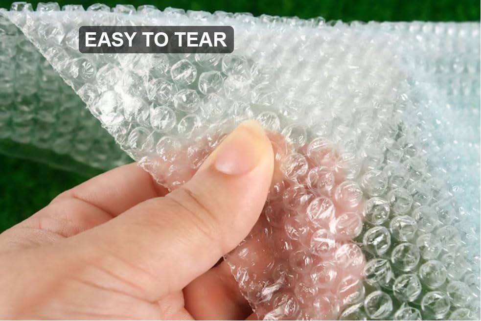 Bargain Factory Extra Large 500mm X 100m Roll of Quality Bubble Cushioning Wrap Roll - Strong, Affordable, and Ideal for House Moving, Removals, Packing, Shipping, and Mailing