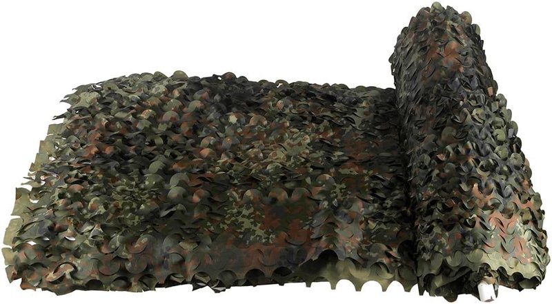 Camo Netting Roll for Hunting | Military-Grade Sunshade Material - Versatile Outdoor Cover