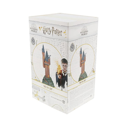 Department 56, Glass Stone Harry Potter Village the Owlery Lit Building, 10.63 Inch, Multicolor