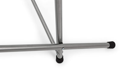 Camco Olympian Deluxe Portable Grill Table - Provides Plenty of Room for Grilling Gear While Camping - Folding Grilling Table Collapses for Compact Storage - Supports Up to 100lb (57293)