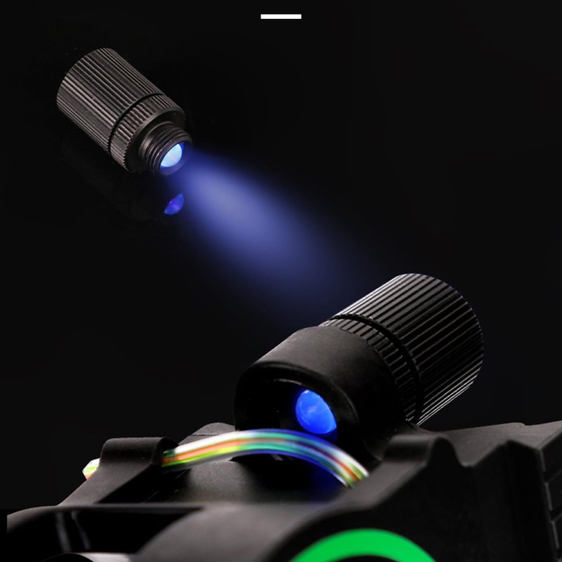 ZSHJGJR 5pin Bow Sight Black, Reversible Mount Design with Sight Light for Compound Bow Archery Hunting