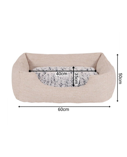 dibea Dog Bed with Reversible Dog Cushion.