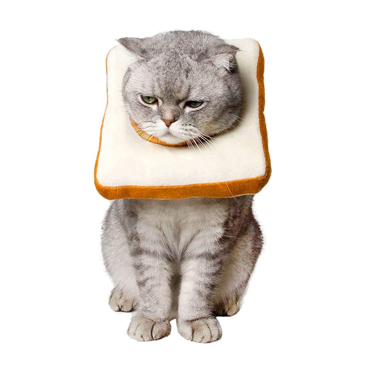 Amakunft Adjustable Cat Cone Collar Soft, Cat Recovery Collar, After Surgery Neck Cone, Elizabethan Collar for Kitten