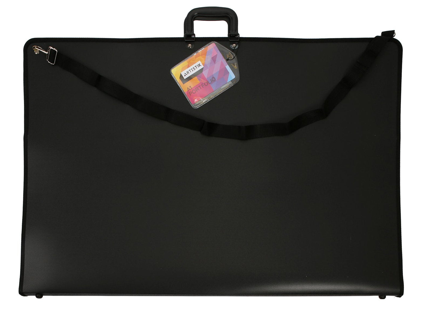 ARTISTIK - A1 Art Portfolio Case with Shoulder Strap - Weather-Resistant Art Bag, Lightweight, Durable Artwork Storage, Zipper Enclosure, Internal Pocket Organizer