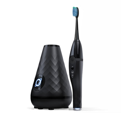 Tao Clean UV Sanitizing Sonic Toothbrush and Cleaning Station, Electric Toothbrush, Dual Speed Setting, White