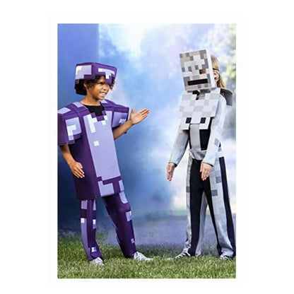 Disguise Minecrafts Skeleton Costume, Officially Licensed Minecraft Costume for Kids, (10-12)