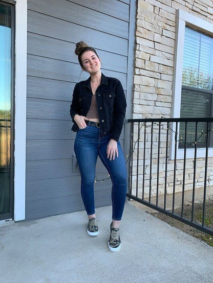 JENN ARDOR Women's Slip On Sneakers No Laces Low Top Canvas Sneakers Fashion Flats Comfortable Casual Walking Shoes