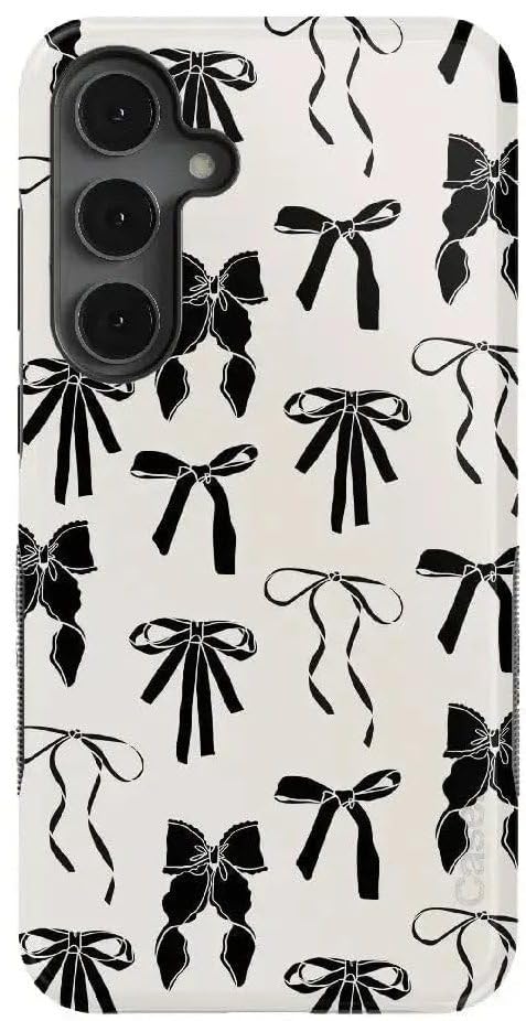 Casely Galaxy S25 Plus Case | Ink & Iris | Vintage Floral | Compatible with MagSafe | Bold Protective Design