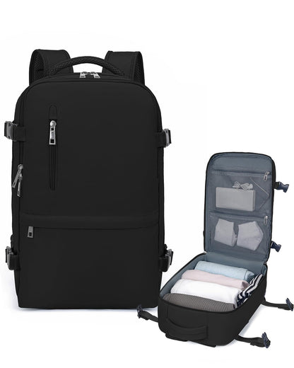 Xkdoai Cabin Bags 40x20x25 for Ryanair, Small Underseat Carry On Travel Backpack Casual Hand Luggage Flight Loptop Bags for Women Men Cabin Size Rucksack