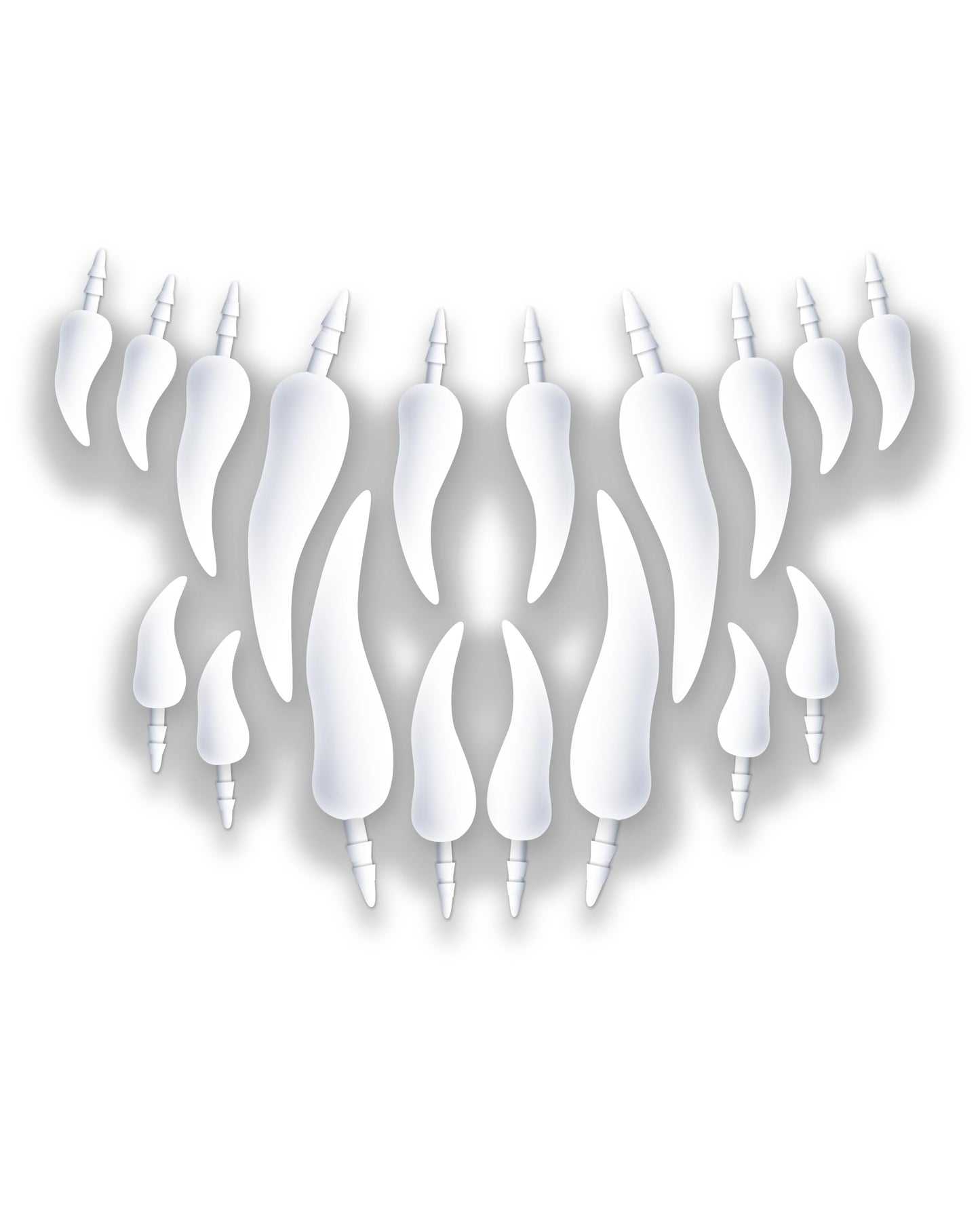 Pumpkin Masters Premium Jack-O-Lantern Teeth – Easy-to-Insert Teeth for Creating Unique and Spooky Pumpkin Designs