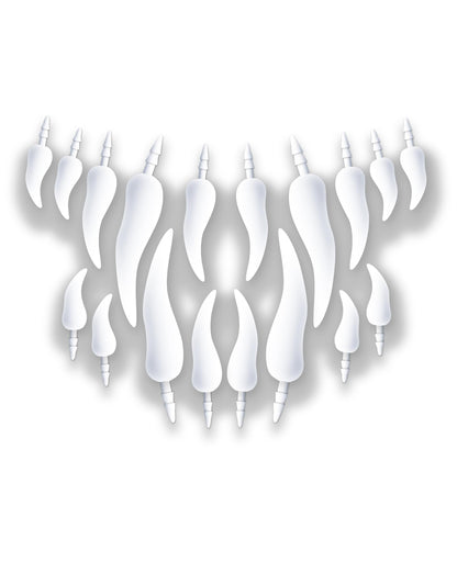 Pumpkin Masters Premium Jack-O-Lantern Teeth – Easy-to-Insert Teeth for Creating Unique and Spooky Pumpkin Designs