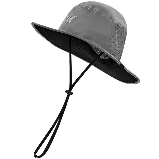 KastKing Sol Armis UPF 50 Boonie Hat - Sun Protection Hat, Fishing Hat, Beach & Hiking Hat, Paddling,Formal Gray