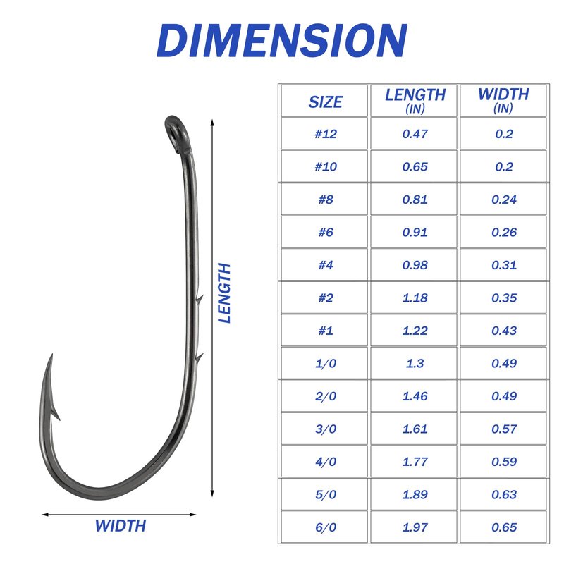 Dr.Fish 100 Pack Baitholder Hooks Freshwater Fishing Hooks, Down Eye, Offset, Walleye/Trout/Crappie/Panfish/Bluegill Saltwater Fishing #10