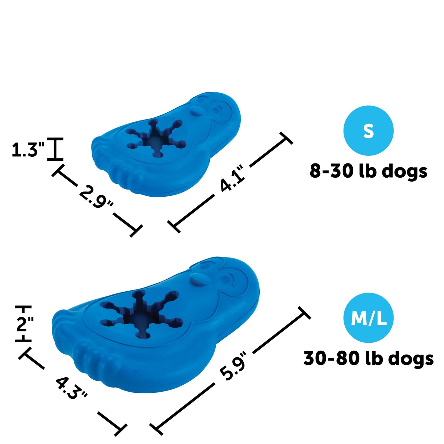 PetSafe Chilly Penguin, Freezable Dog Toy for Small Dogs, Fill and Freeze, Frozen Dog Toy to Fill with Treats, French Vanilla Scented, Interactive Pet Puzzle for Boredom or Separation Anxiety, Small