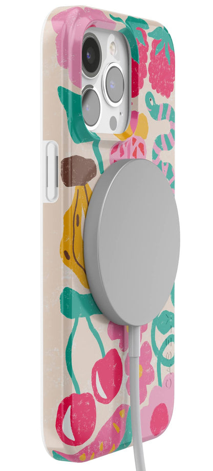 Casely iPhone 13 Pro Case | Fit Check | Neutral Checkerboard | Compatible with MagSafe | Classic Ultra Slim Design