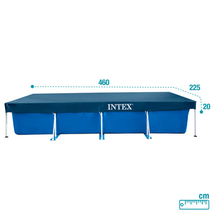 Intex 28039 Protective cover for rectangular pool Blue 450 x 220 x 20 cm