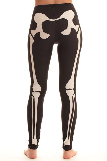 Just Love Halloween-Costume Skeleton Leggings 401583-488-2X