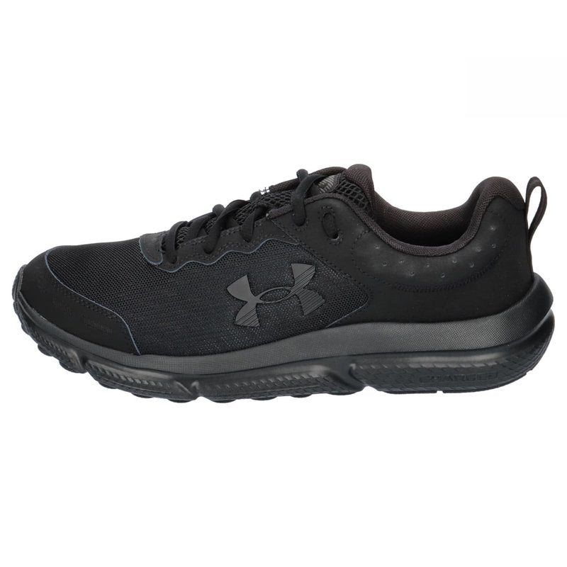 Under Armour Men's Charged Assert 10 Shoes, (002) Black/Black/Black, 13 Wide
