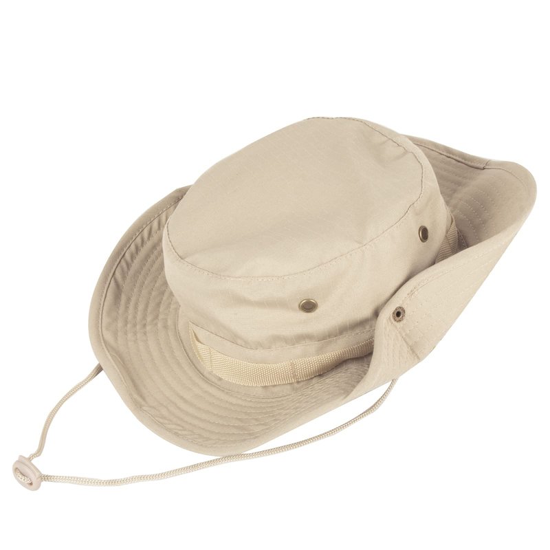 Sun Hats for Men Women Bucket Hat UPF 50+ Boonie Hat Foldable UV Protection Hiking Beach Fishing Summer Safari(2pack-Beige+Gray Digital)