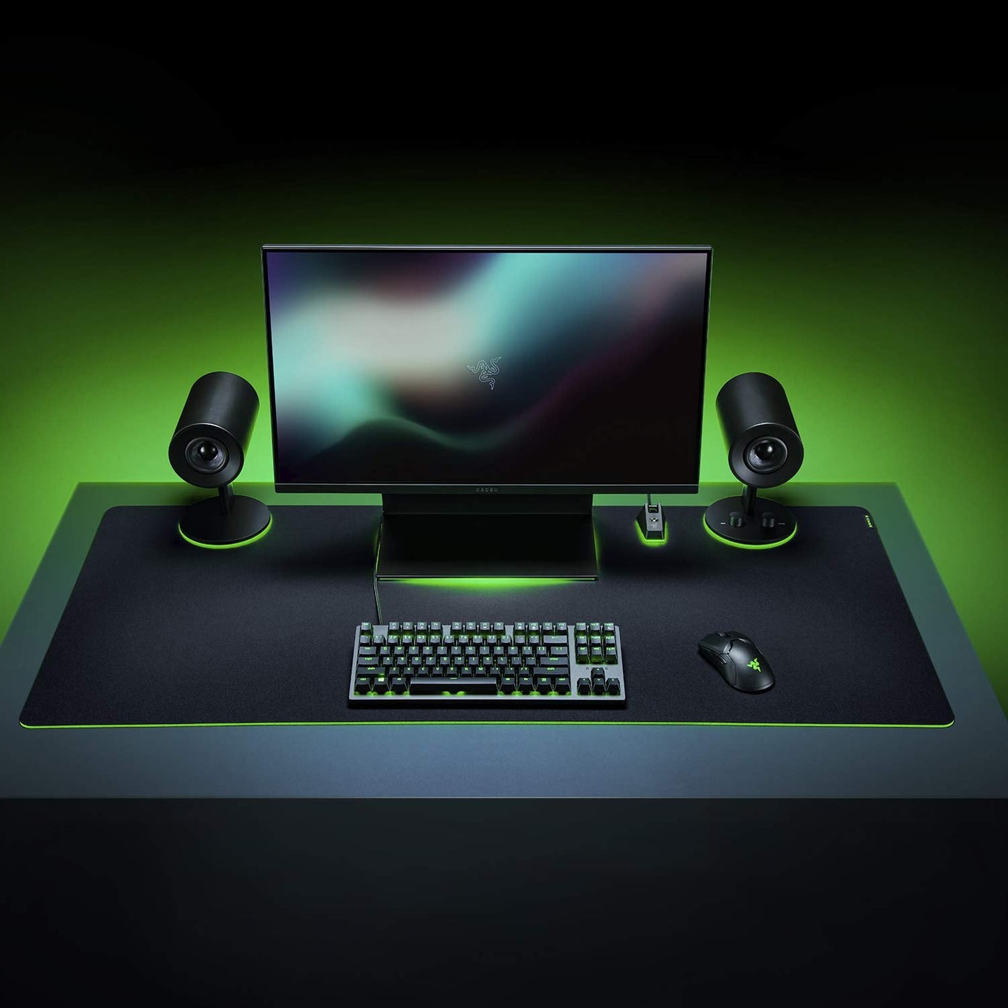 Razer Gigantus V2 XXL - Soft XXL Gaming Mouse Mat for Speed and Control (Non-Slip Rubber, Textured Micro-Weave Cloth, 94 x 41 x 0.4cm) Black