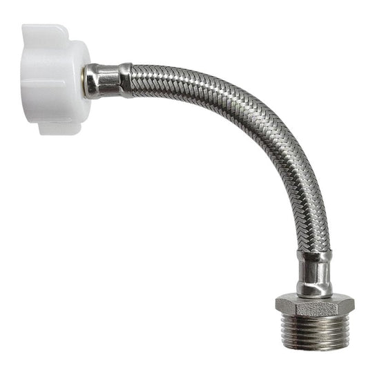 OBQSNS 6 Inches Hose Extension- 7/8 Male to 7/8 Female Ballcock,Connector to Toilet Tank,Stops Leaks & Fits Bidet Sprayer/Tank Adapter,Compatible With TOTO Series Washlet