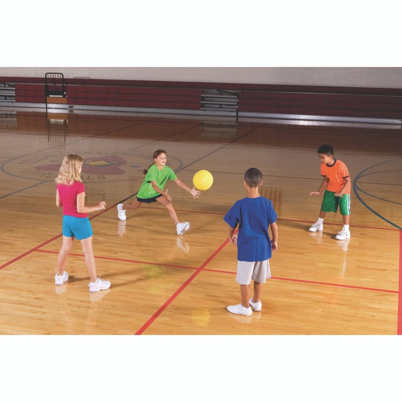 S&S Worldwide Spectrum™ Playground Balls Set, 10", Durable 2-Ply Rubber, Multi-Color (Set of 6)