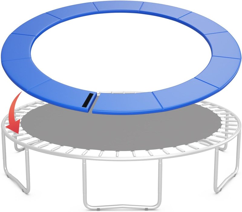 Trampoline Replacement Safety Pad - Waterproof & Durable | Fits 8ft-16ft Sizes