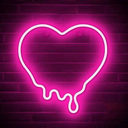 Lumoonosity Planet Neon Sign - USB Powered Saturn LED Light with On/Off Switch, Planet Led Sign for Wall Decor - Aesthetic Hanging Saturn Neon Light for Bedroom, Gaming Room