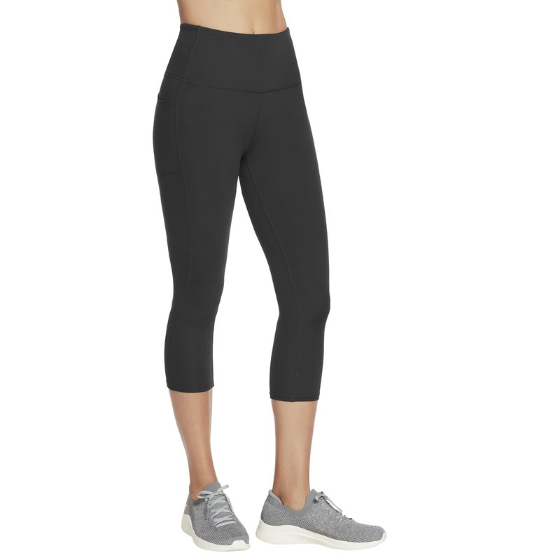 Skechers Women's Go Walk High Waisted Mid Calf Legging