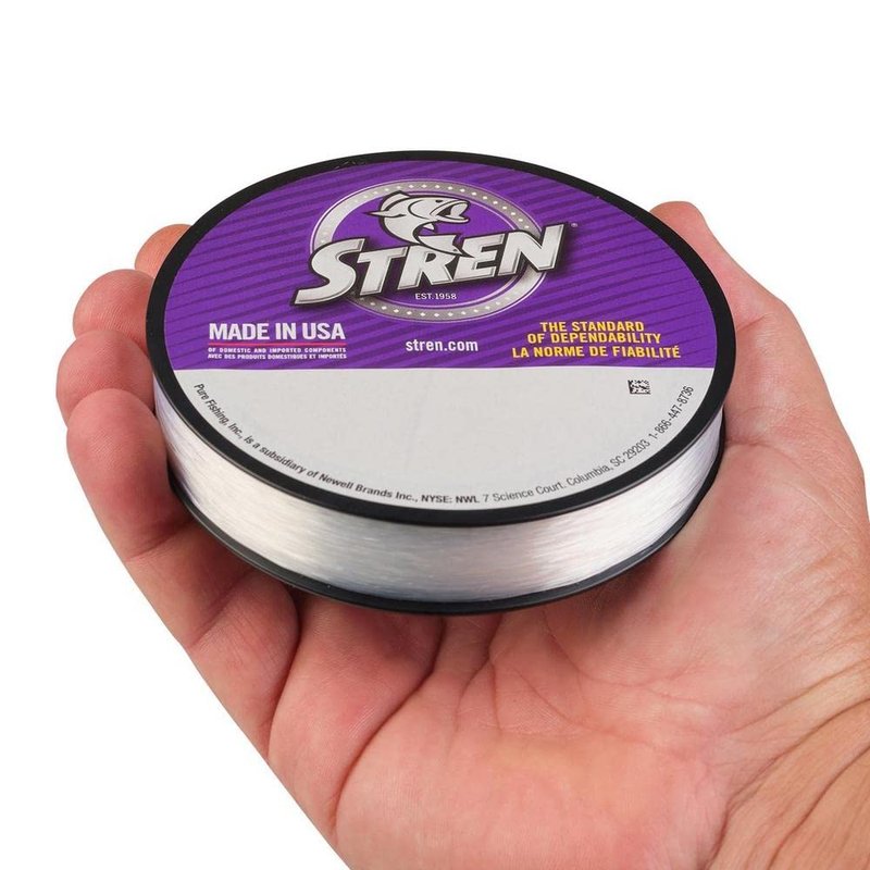 Stren Original Monofilament Fishing Line, Clear/Blue Fluorescent, 20lb | 9kg, Suitable for Freshwater Environments