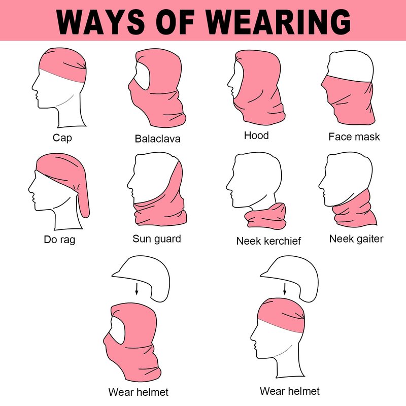 2Pcs Multi-Purpose Full Face Cover Ski Mask Balaclava Shiesty Unisex Summer Cooling Hood Cap Neck Gaiter Windproof UV Protector Lightweight for Outdoor Sports Motorcycle Snowboard