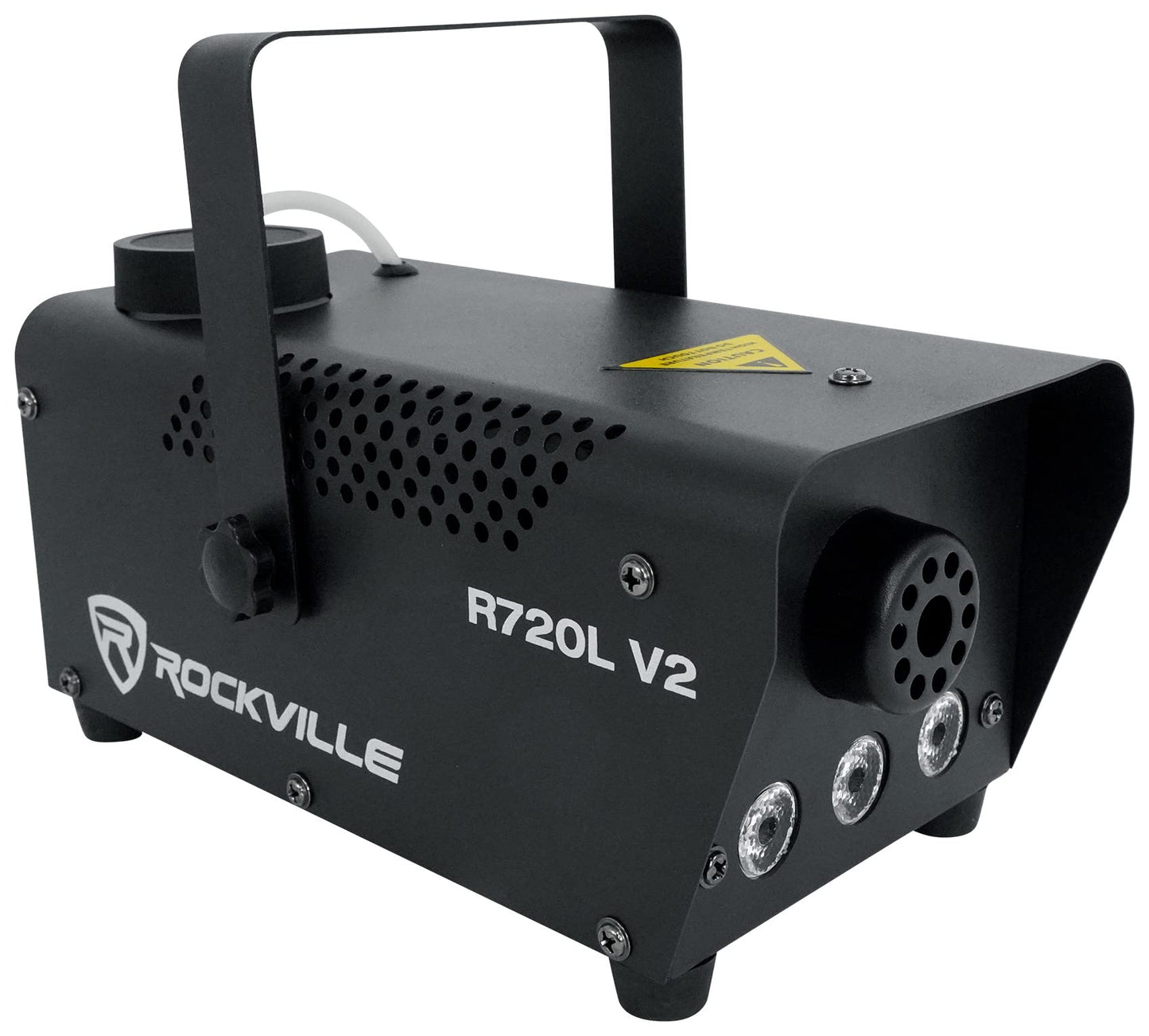 Rockville Fog/Smoke Machine w/Remote+Fluid+Multi Color LED Built in (R720L)