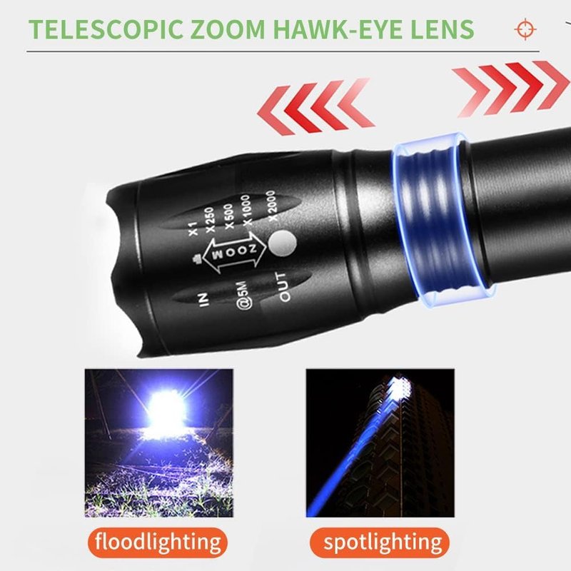 YZYOE Rechargeable Black Light Flashlight mini，Blue Light Flashlight Rechargeable，Black Light Flashlight for Hunting，LED UV Torch 3 in 1 UV Black Light and Blue Light and White Lights，3 Modes.