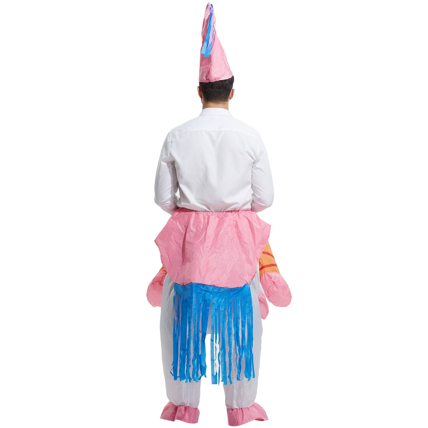TOLOCO Inflatable Costume for Adults Unicorn Costume Blow up Costume Adult Halloween Costumes for Men