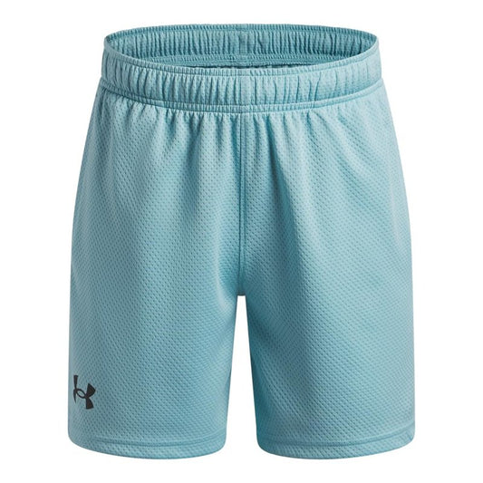 Under Armour Boys' Tech Mesh Shorts, (425) Blue Haze / / Black, Small