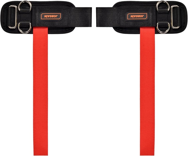 Weight Lifting Straps - Neoprene Padded D-Ring Wrist Support for Cable Machine Workouts | Non-Slip Design for Men & Women