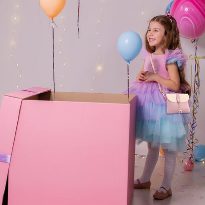 AISPARKY Small Crossbody Purse, PU Leather Small Purse for Girls With Pendant With Strap/Gold Chain Strap