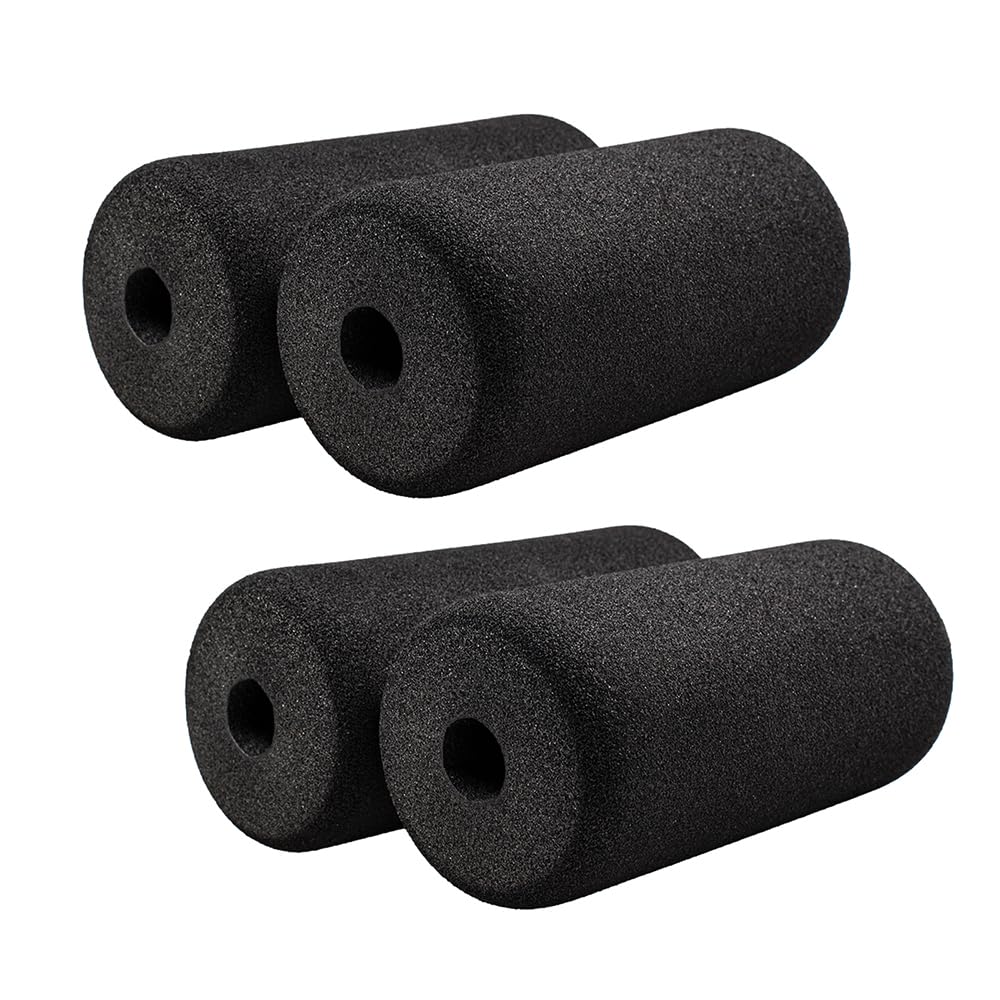 Foot Foam Pads Rollers(7.87in*3.14in*3.14in) for Exercise Machine, Inversion Table, Workout Bench, Sits Ups Replacement Parts, Home Gym Accesories