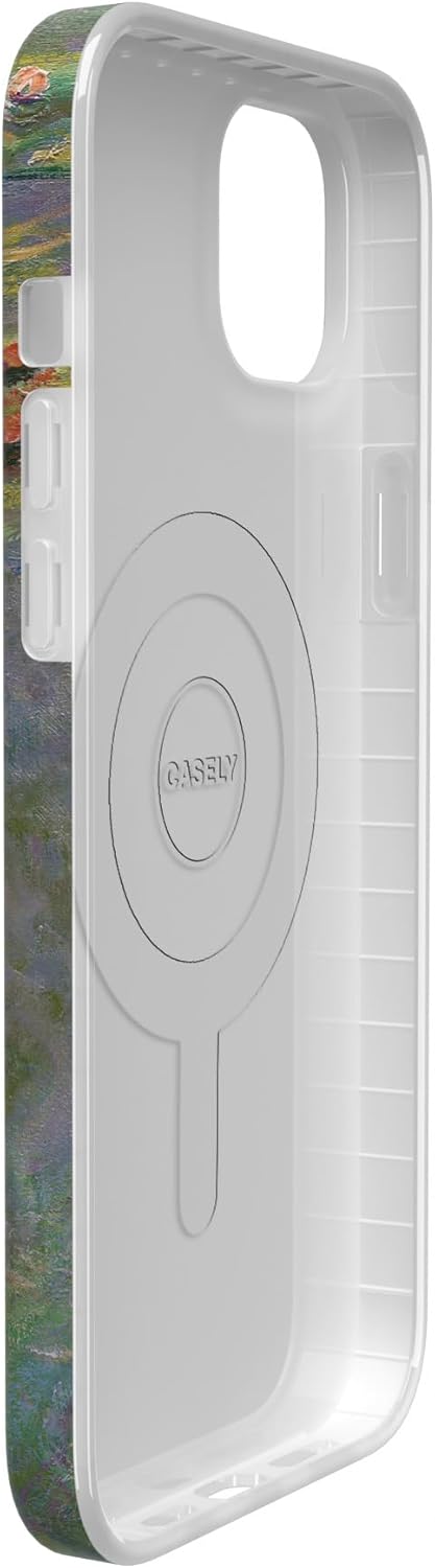 Casely iPhone 14 Case | Fit Check | Neutral Checkerboard | Compatible with MagSafe | Classic Ultra Slim Design