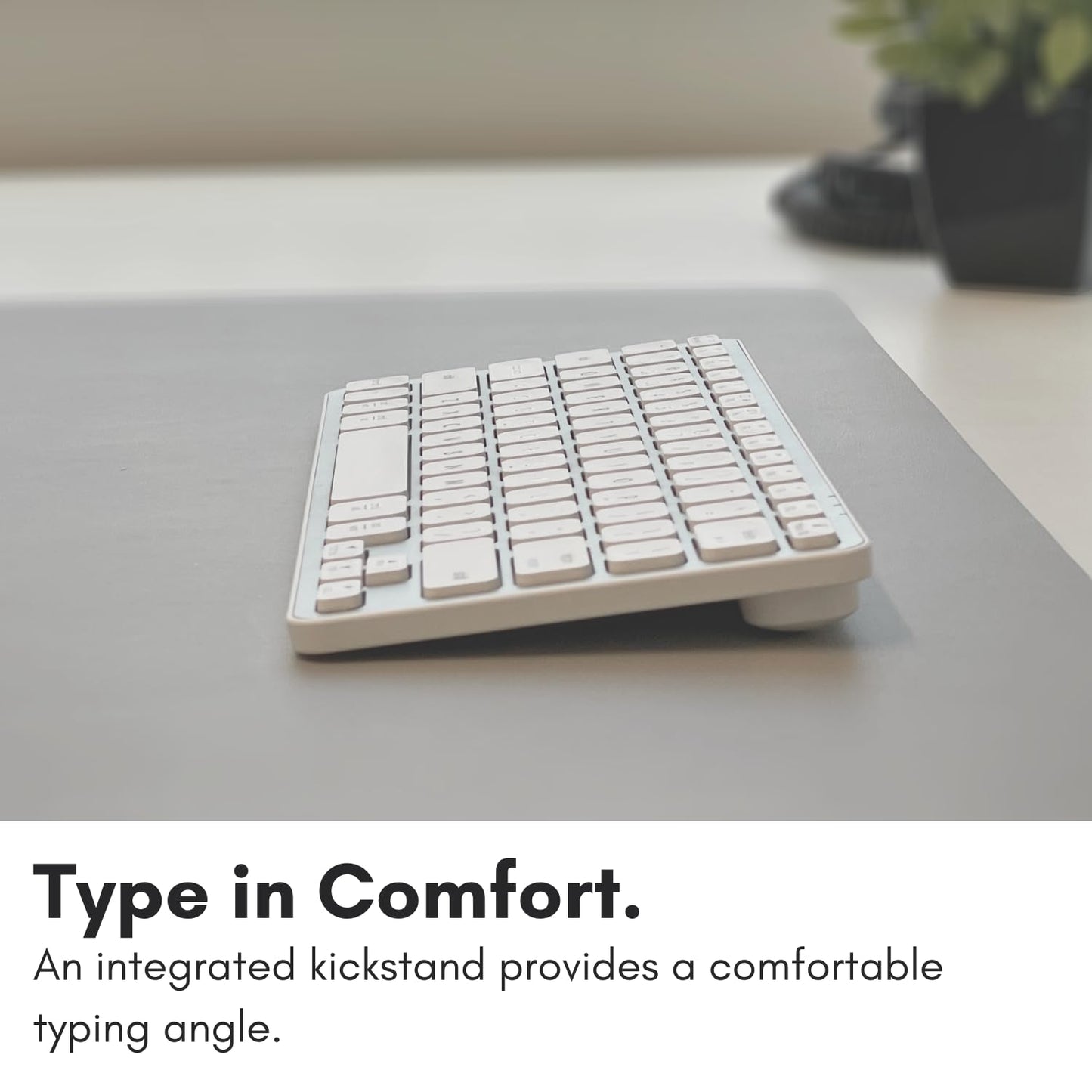 Macally Compact Bluetooth Keyboard for Mac - Premium Multi Device Connectivity - Compatible Apple Wireless Keyboard for MacBook Pro/Air, iMac, Mac mini, iPad, Laptop, and PC
