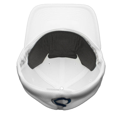 Flexfit Unisex Ultrafibre Airmesh Fitted Trucker Hat, Black, Large-X-Large