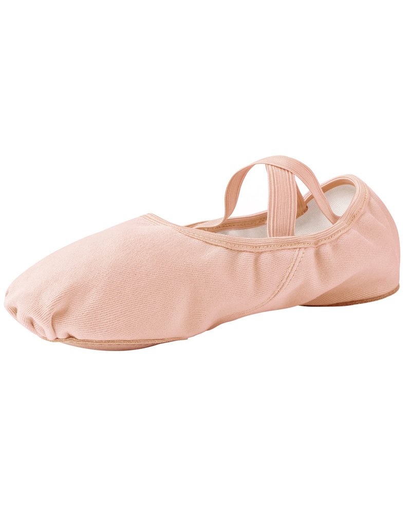 Stelle Women Ballet Shoes Highly Stretch Canvas Adult Ballet Slippers Split Sole Yoga Dance Shoe for Girls Boys(Ballet Pink,8.5MW)