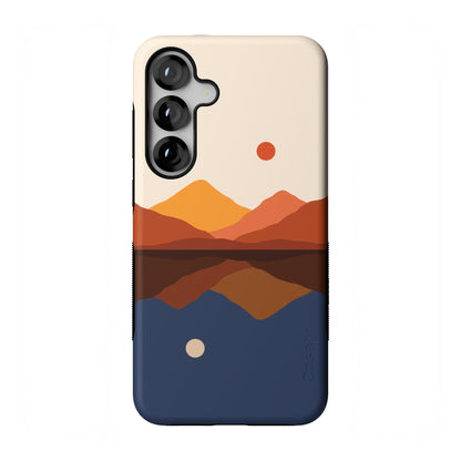 Casely Galaxy S25 Plus Case | Ink & Iris | Vintage Floral | Compatible with MagSafe | Bold Protective Design