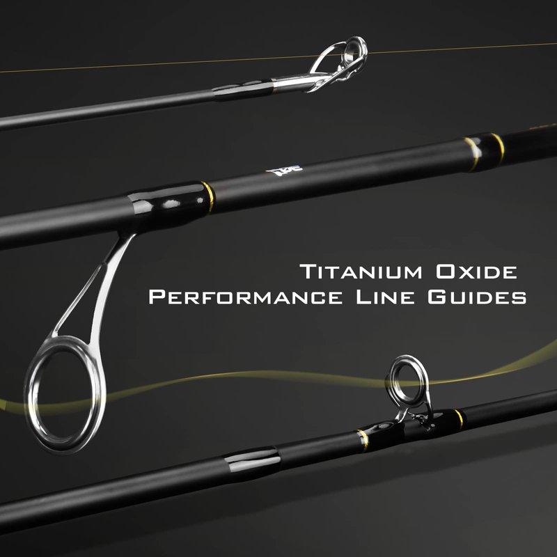 KastKing Valiant Eagle Passage Spinning Rods,7'6"-MH-4pcs