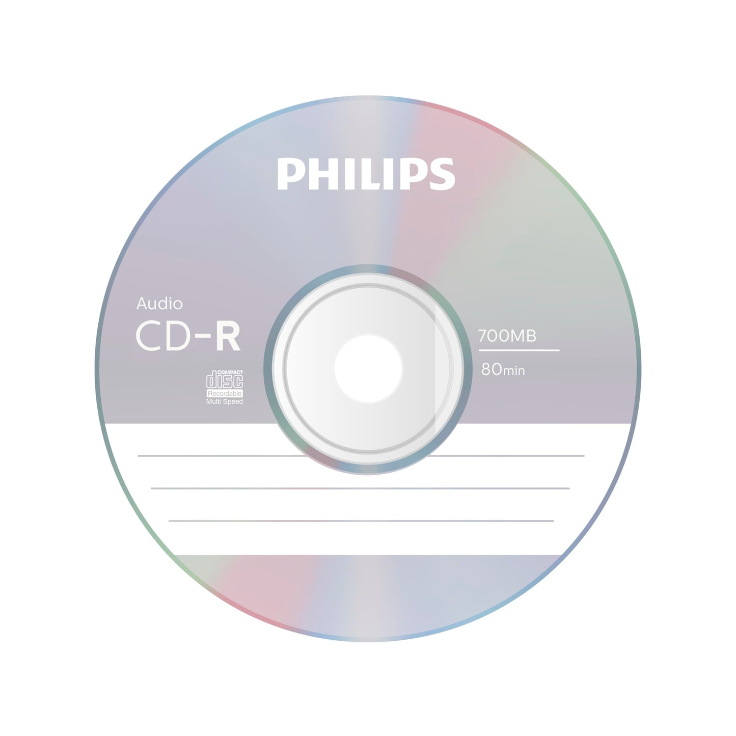 Philips Audio CDR-80 10pk Jewel Case