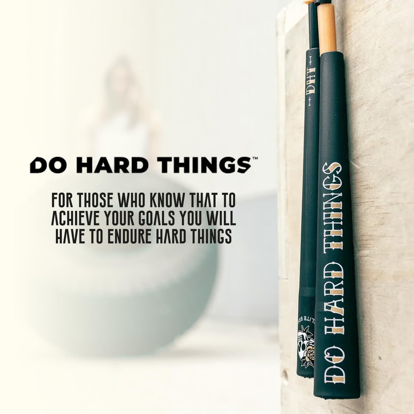 Elite Jumps - Do Hard Things Edge Beaded Jump Rope - For All Ages - Durable & Lightweight - 10ft Long Adjustable Rope - Tangle-Free - Shatterproof 1” Beads - Long Edge Handles - Canary