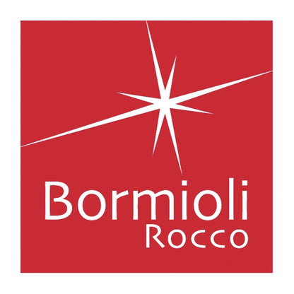 BORMIOLI ROCCO Officina 1825 Olive Oil/Vinegar Glass Bottles Stainless Steel Pouring Spout 268 ml (Pack of 2)