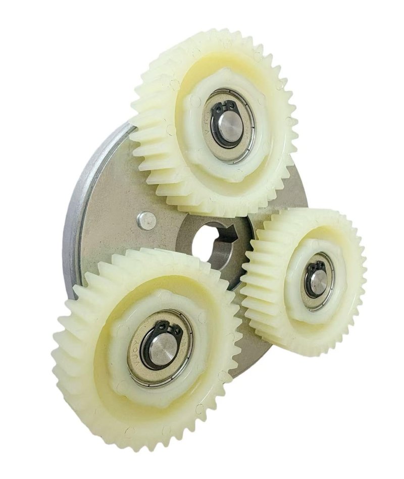INXING 36T Nylon Planetary Gear Clutch Kit for 500W-1000W Left-Outlet E-Bike Hub Motor, E-Bike Motor Replacement Parts, Suitable for Electric Fat Tire Bike, Retro Bike